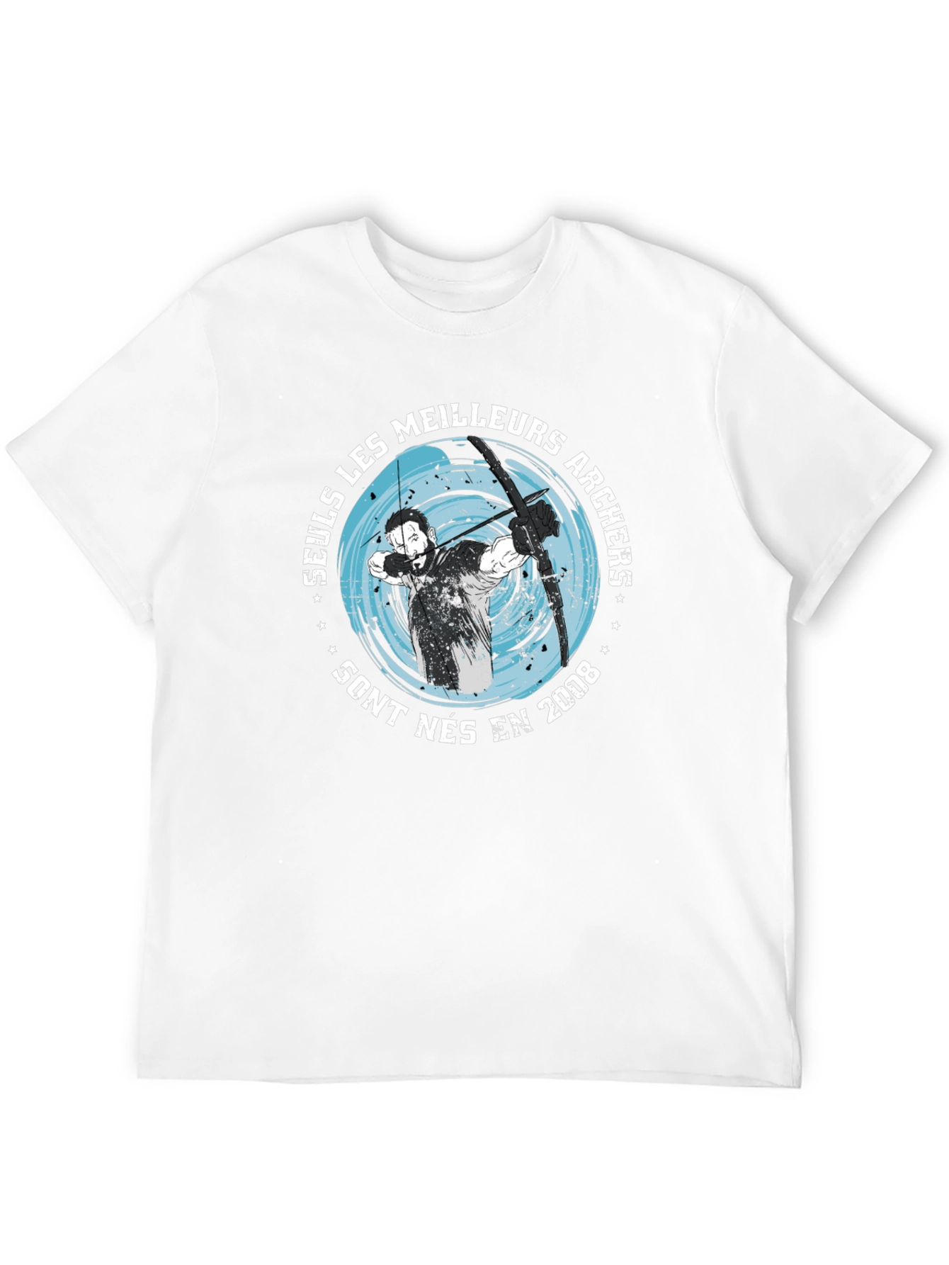 Archers Born in 2008 Black T-Shirt