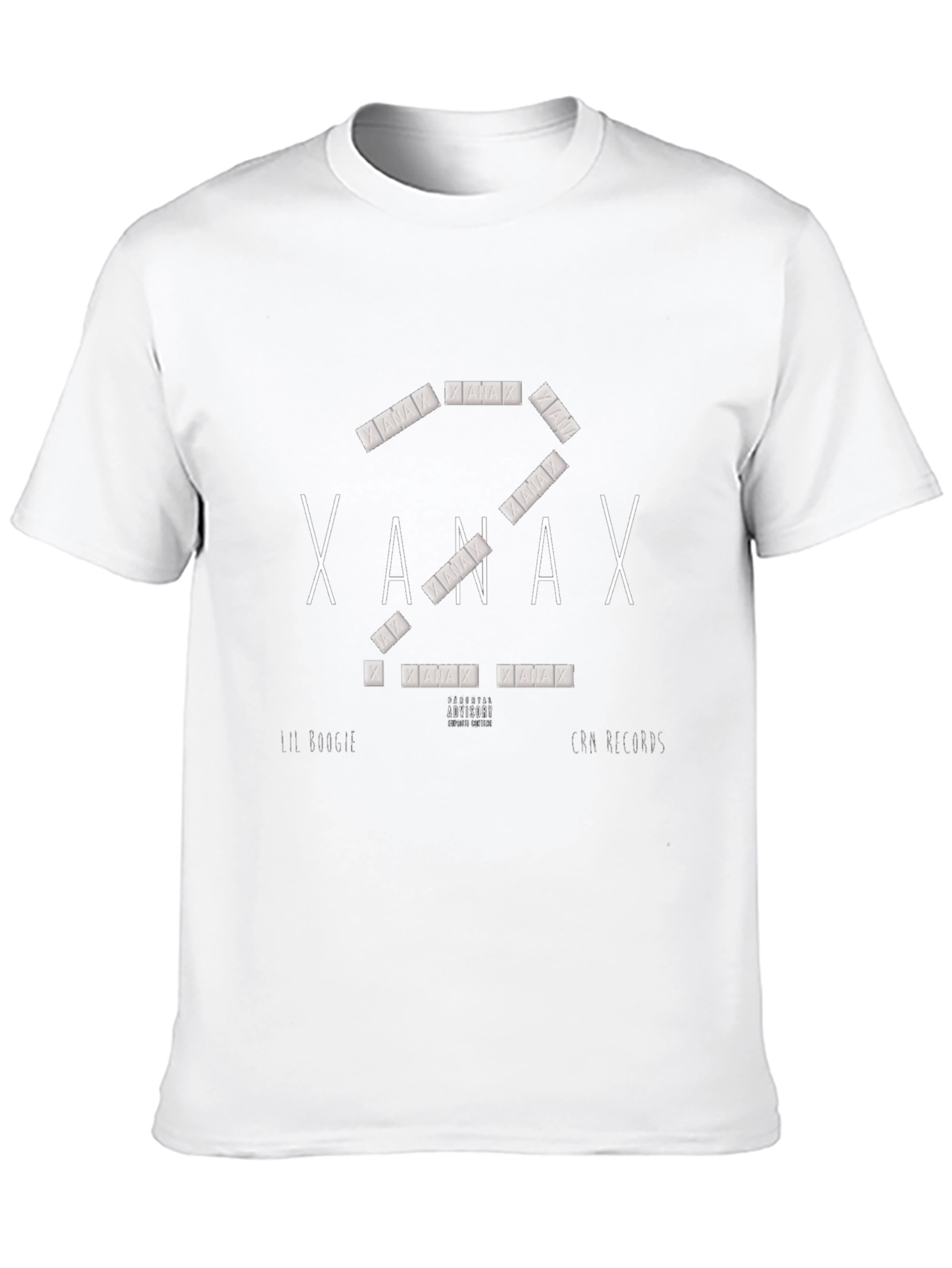 Xanax 2 Black T-Shirt - Lil Boosie Inspired