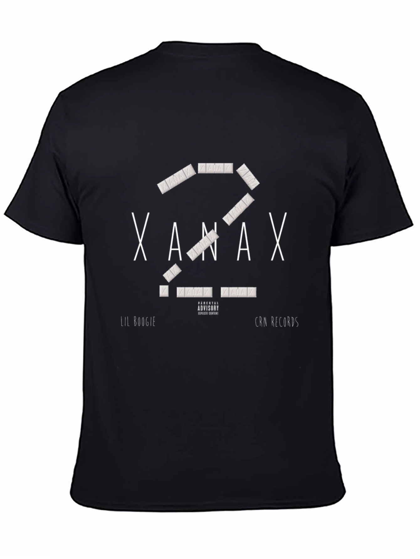 Xanax 2 Black T-Shirt - Lil Boosie Inspired