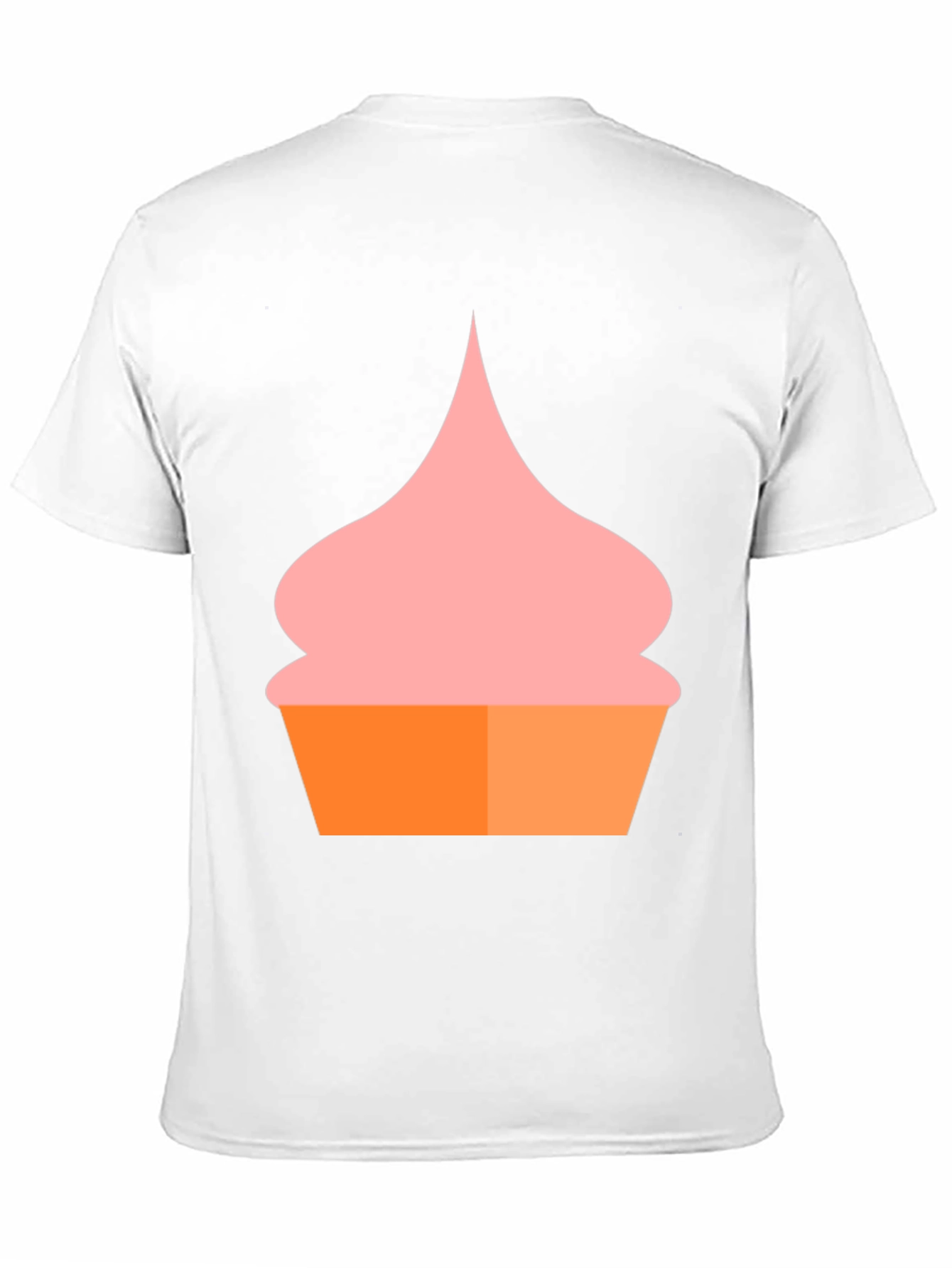Fun Cupcake Graphic T-Shirt - Casual Black Tee