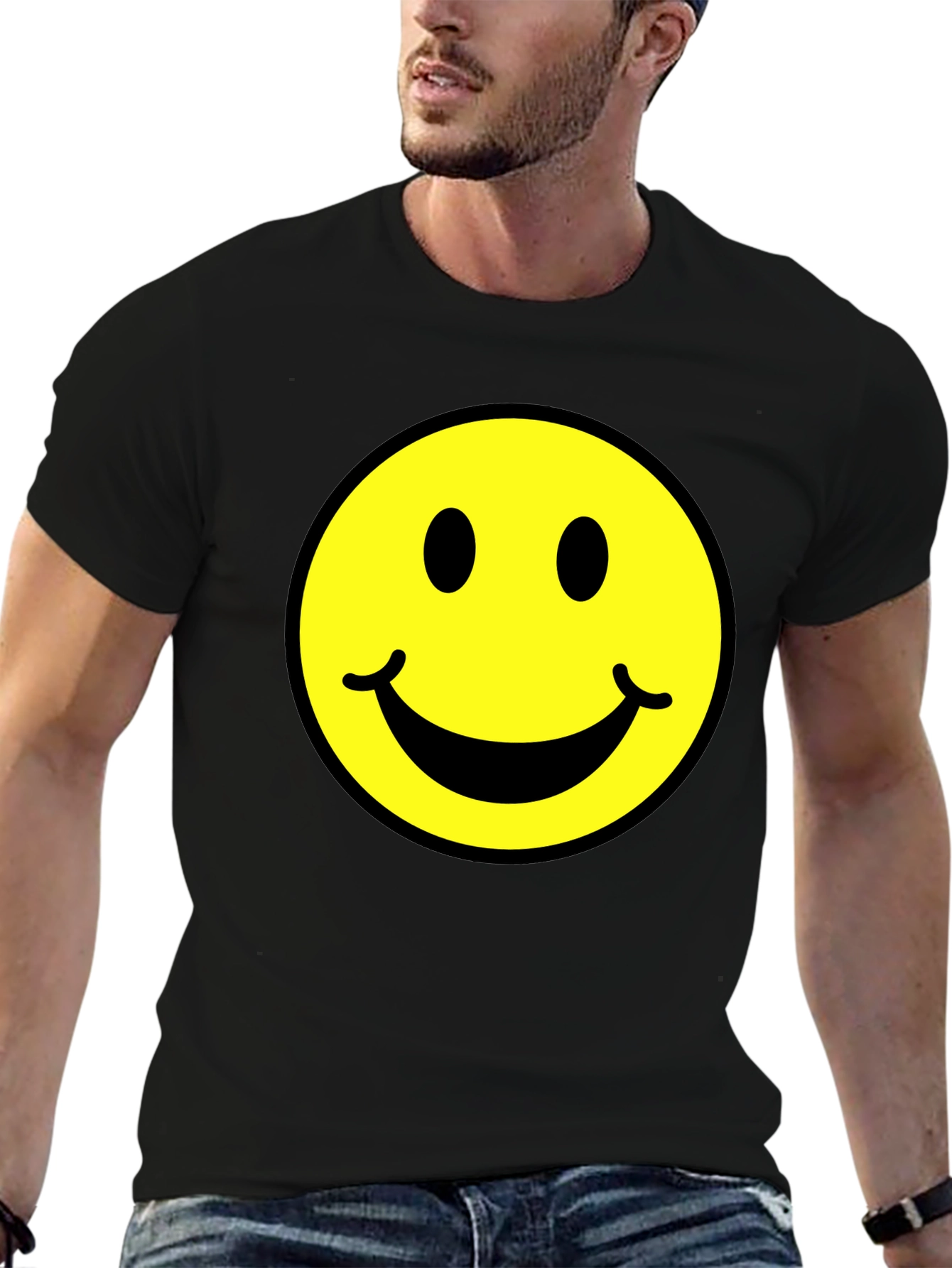 Classic Smiley Face Graphic Tee