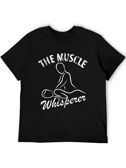 The Muscle Whisperer T-Shirt - Massage Therapist Tee