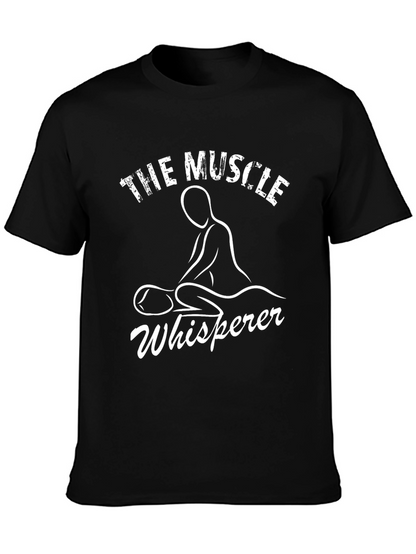 The Muscle Whisperer T-Shirt - Massage Therapist Tee