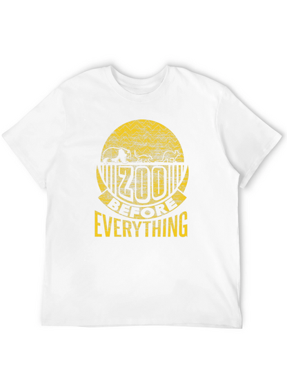 Zoo Before Everything Black Graphic Tee
