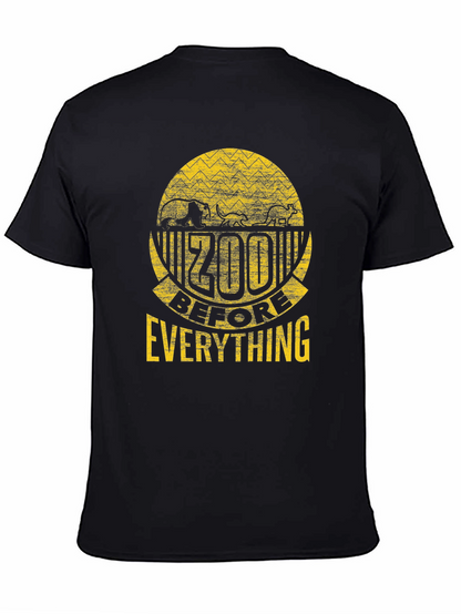 Zoo Before Everything Black Graphic Tee