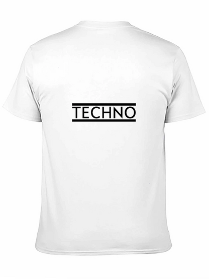 Techno Graphic Tee - Mens Black T-Shirt