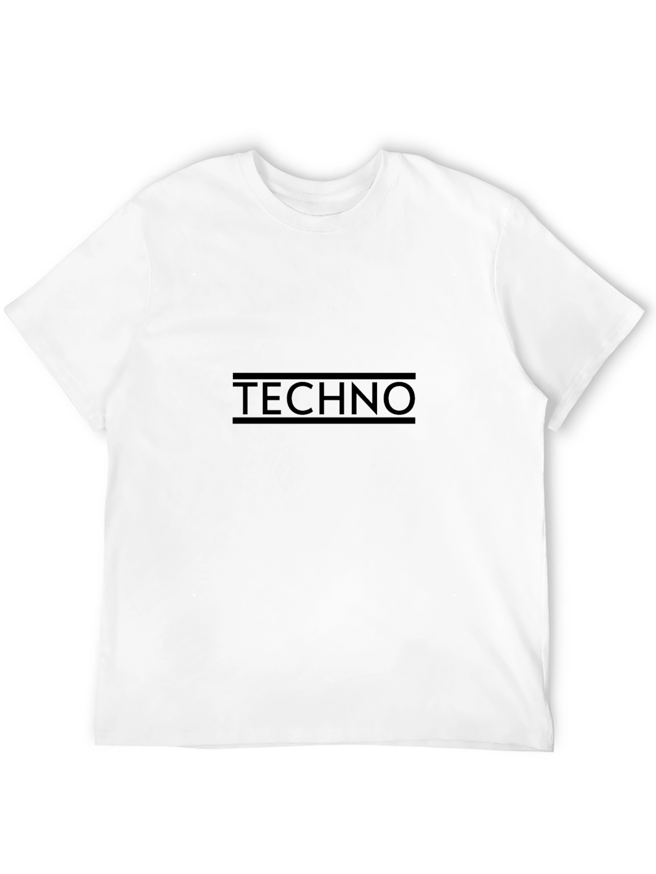 Techno Graphic Tee - Mens Black T-Shirt