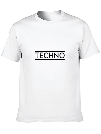 Techno Graphic Tee - Mens Black T-Shirt
