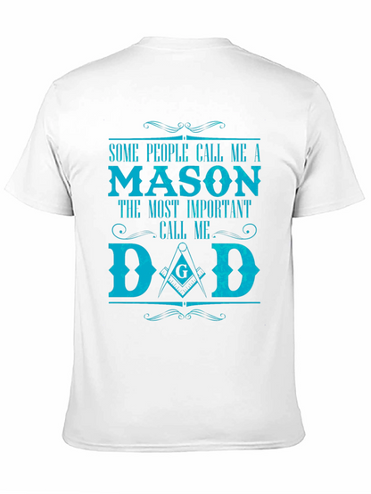 Mason Dad T-Shirt - Gift for Father