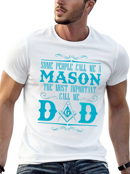 Mason Dad T-Shirt - Gift for Father
