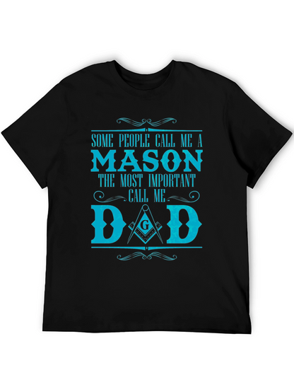Mason Dad T-Shirt - Gift for Father