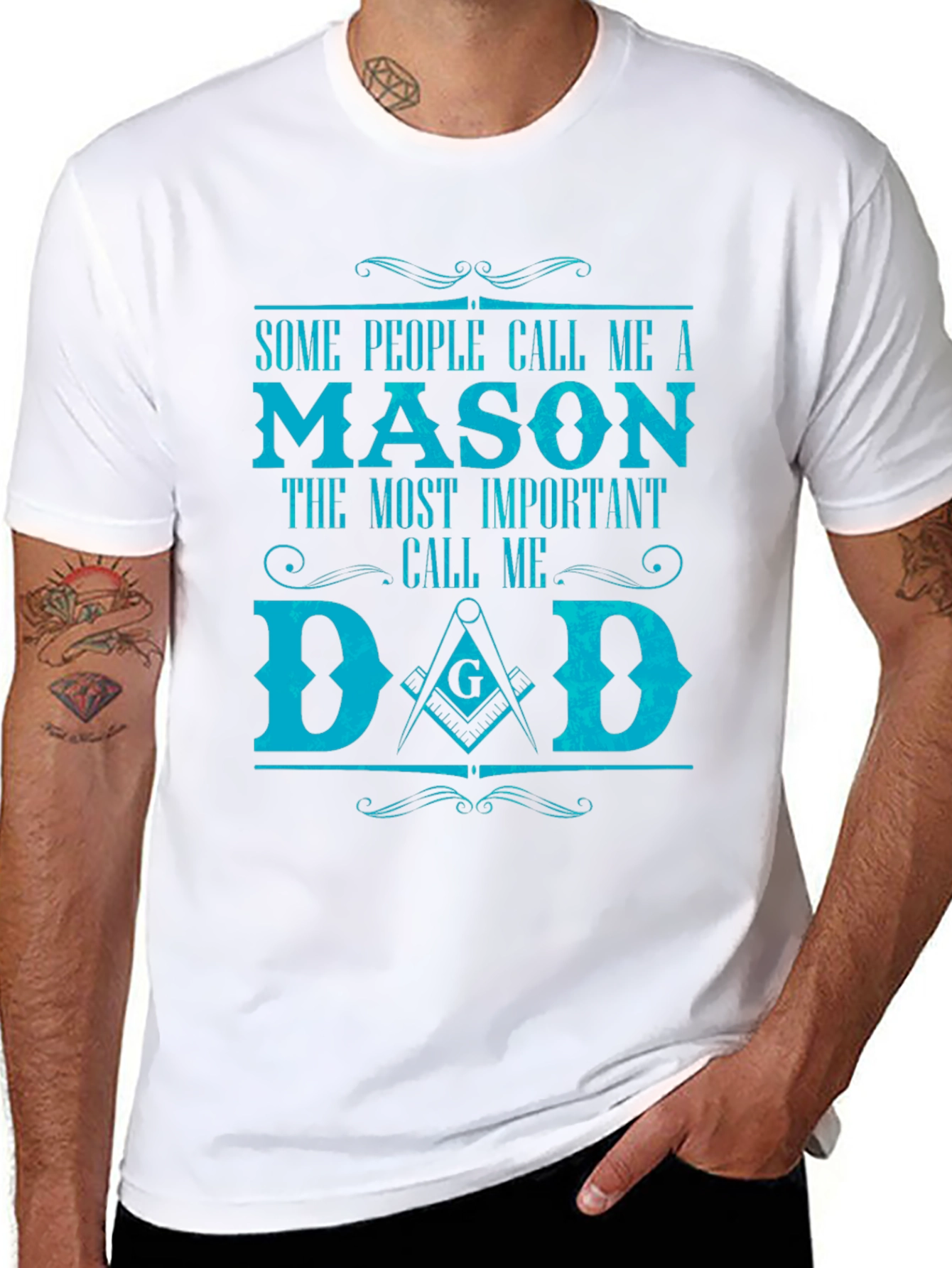 Mason Dad T-Shirt - Gift for Father