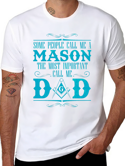 Mason Dad T-Shirt - Gift for Father