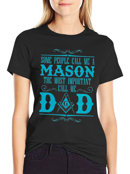 Mason Dad T-Shirt - Gift for Father