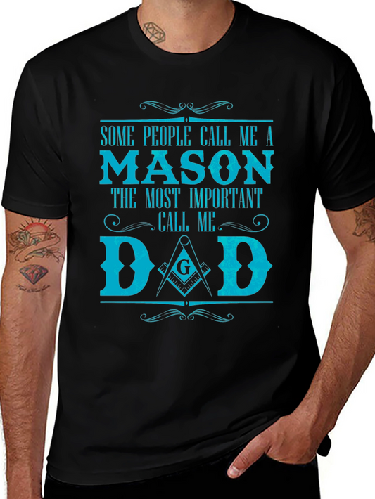 Mason Dad T-Shirt - Gift for Father