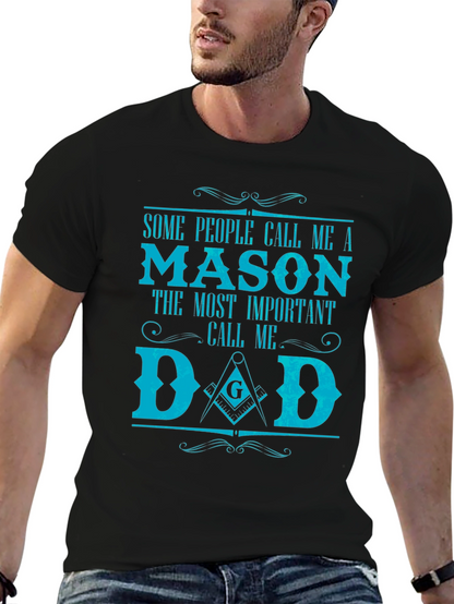 Mason Dad T-Shirt - Gift for Father