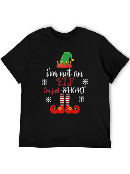 Im Not An Elf Im Just Short T-Shirt
