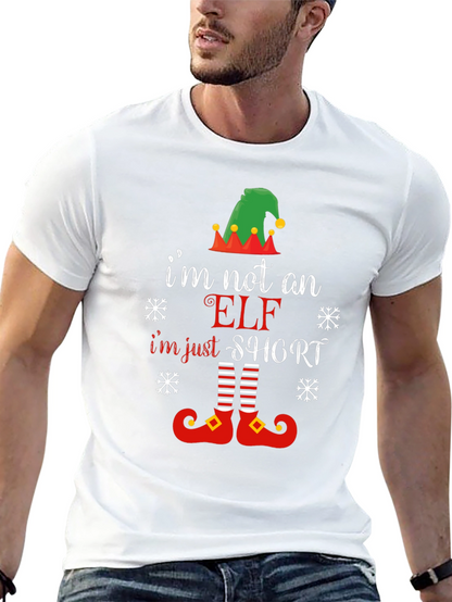Im Not An Elf Im Just Short T-Shirt