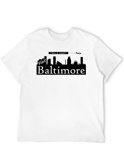 Visit Baltimore T-Shirt Its a riot! Graphic Tee