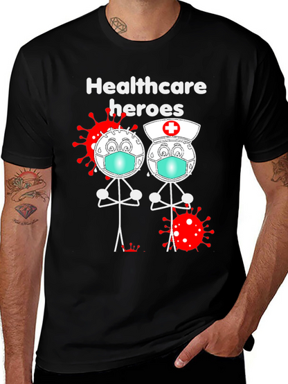 Healthcare Heroes Graphic T-Shirt
