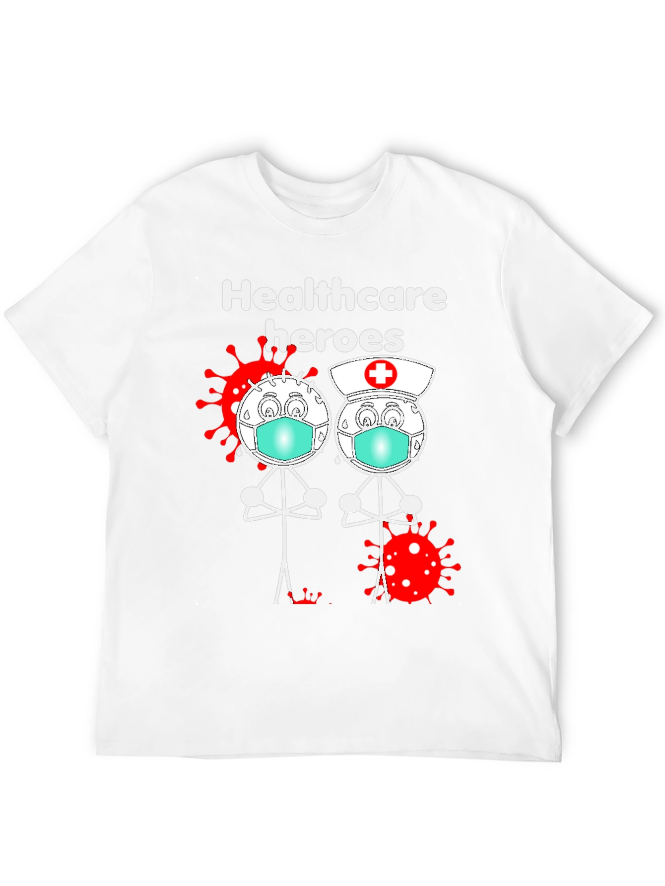 Healthcare Heroes Graphic T-Shirt