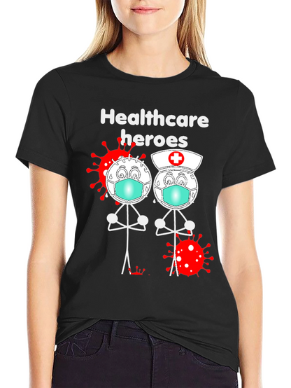 Healthcare Heroes Graphic T-Shirt
