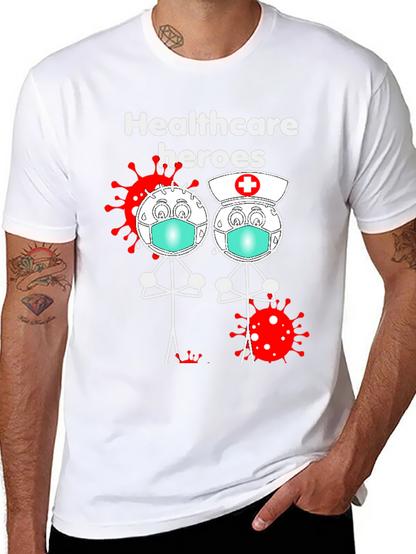 Healthcare Heroes Graphic T-Shirt