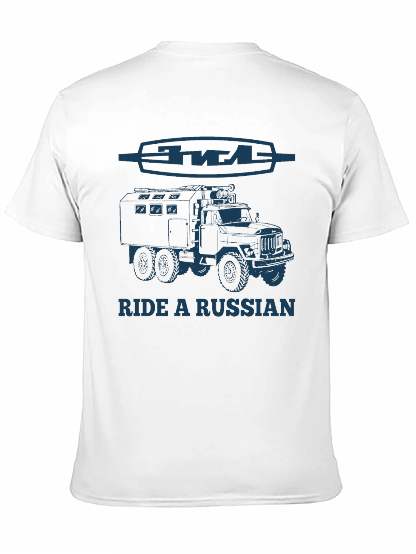 Ride a Russian Truck T-Shirt - Black