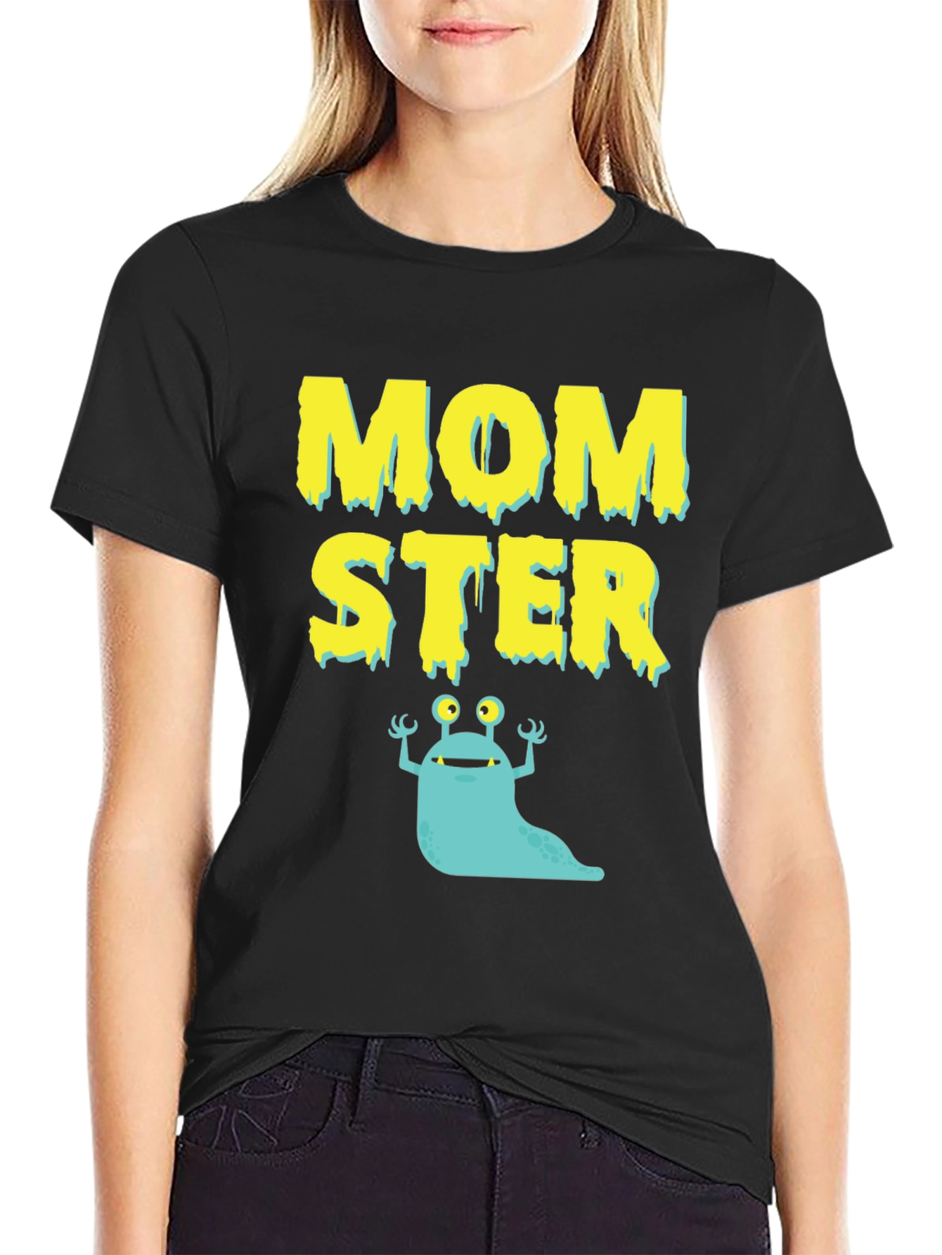 Momster Graphic T-Shirt - Novelty Monster Tee