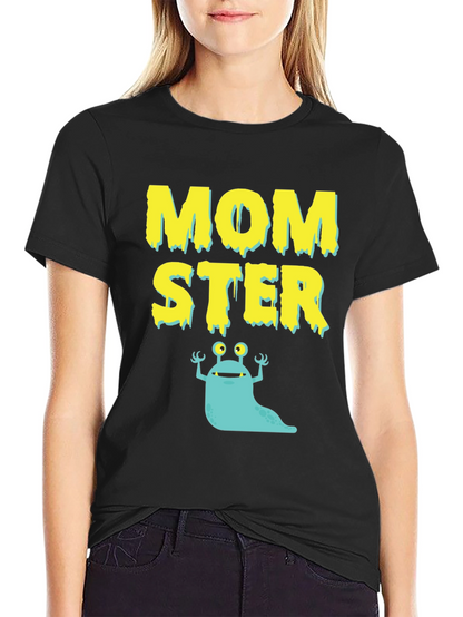 Momster Graphic T-Shirt - Novelty Monster Tee