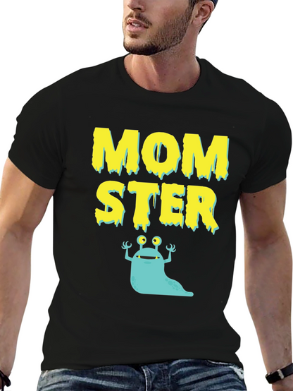 Momster Graphic T-Shirt - Novelty Monster Tee