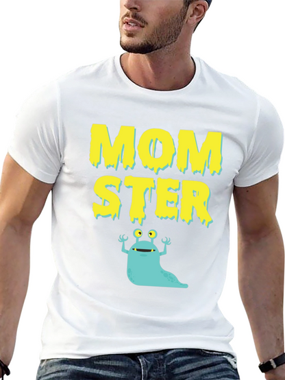 Momster Graphic T-Shirt - Novelty Monster Tee