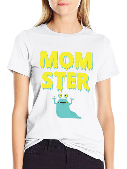 Momster Graphic T-Shirt - Novelty Monster Tee