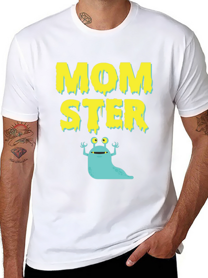 Momster Graphic T-Shirt - Novelty Monster Tee