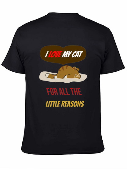 I Love My Cat T-Shirt