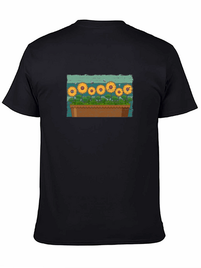 Sunflower Garden T-Shirt - Unique Graphic Tee