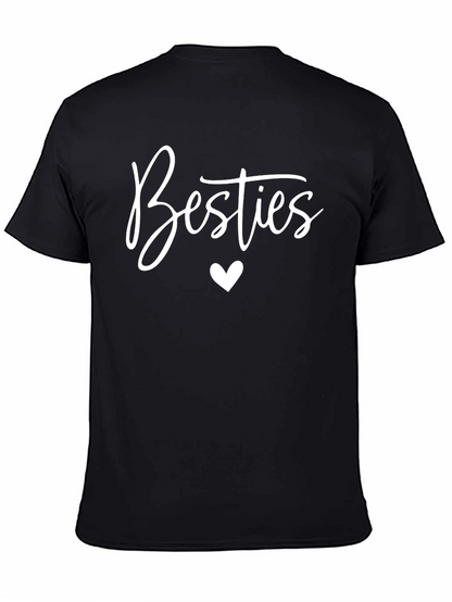 Besties Heart Graphic T-Shirt
