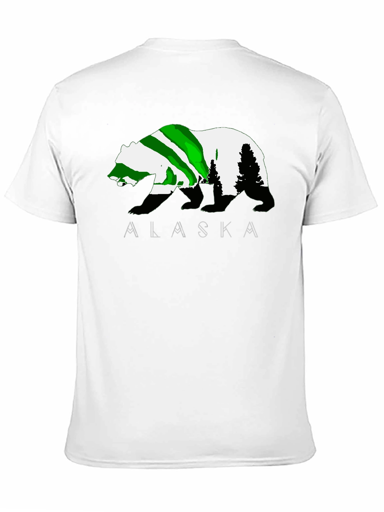 Alaska Bear Graphic T-Shirt - Outdoor Adventure Tee