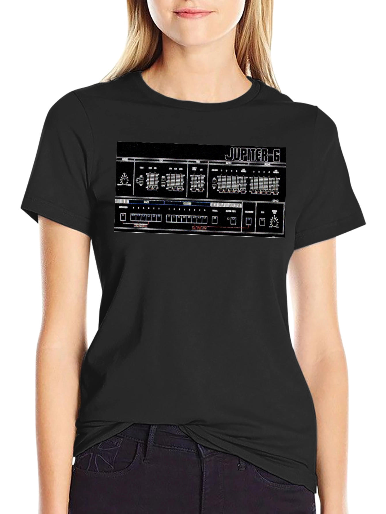 Jupiter-6 Synth Graphic T-Shirt