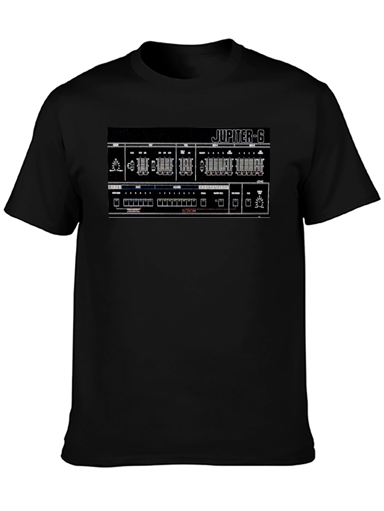 Jupiter-6 Synth Graphic T-Shirt