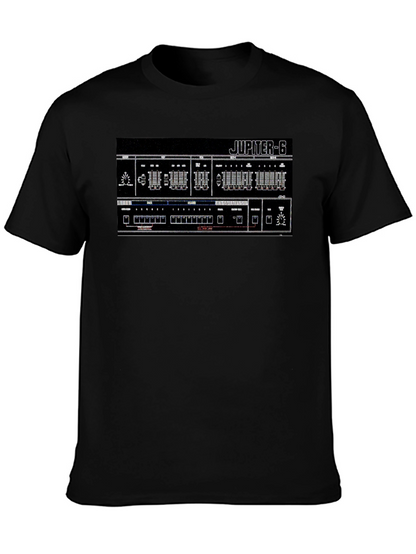 Jupiter-6 Synth Graphic T-Shirt
