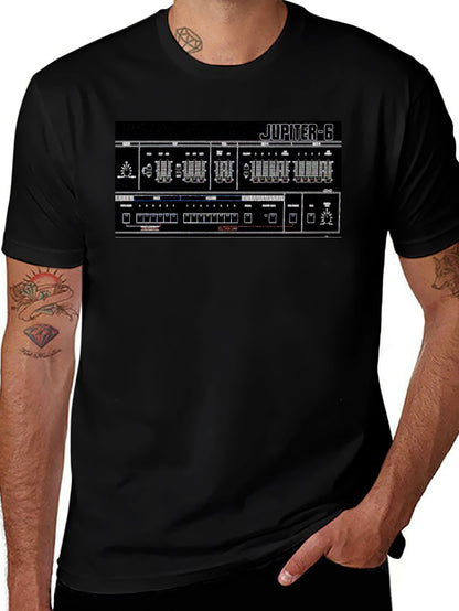 Jupiter-6 Synth Graphic T-Shirt