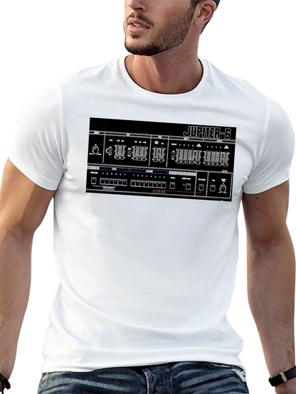 Jupiter-6 Synth Graphic T-Shirt