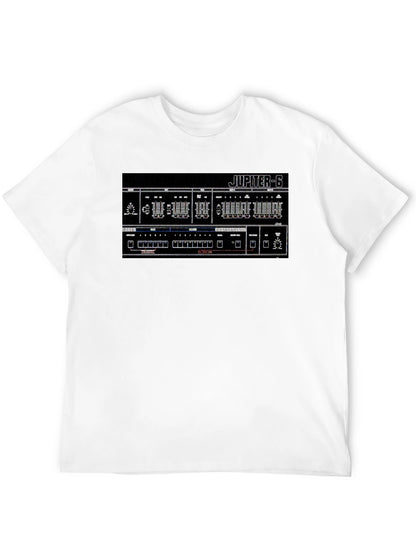 Jupiter-6 Synth Graphic T-Shirt