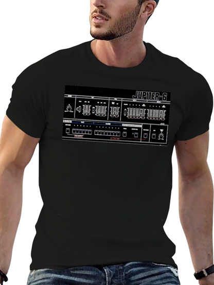 Jupiter-6 Synth Graphic T-Shirt