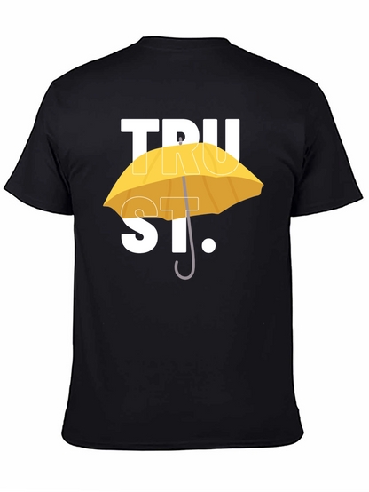 TRUST T-Shirt - Yellow Umbrella Design