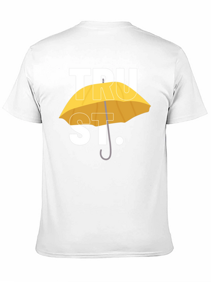 TRUST T-Shirt - Yellow Umbrella Design