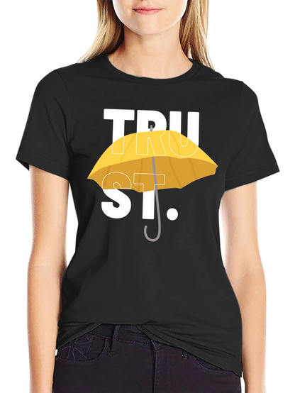 TRUST T-Shirt - Yellow Umbrella Design