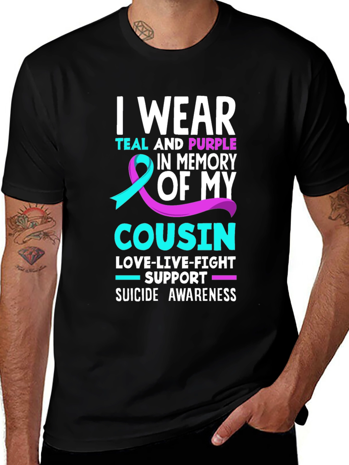 Suicide Awareness Cousin T-Shirt