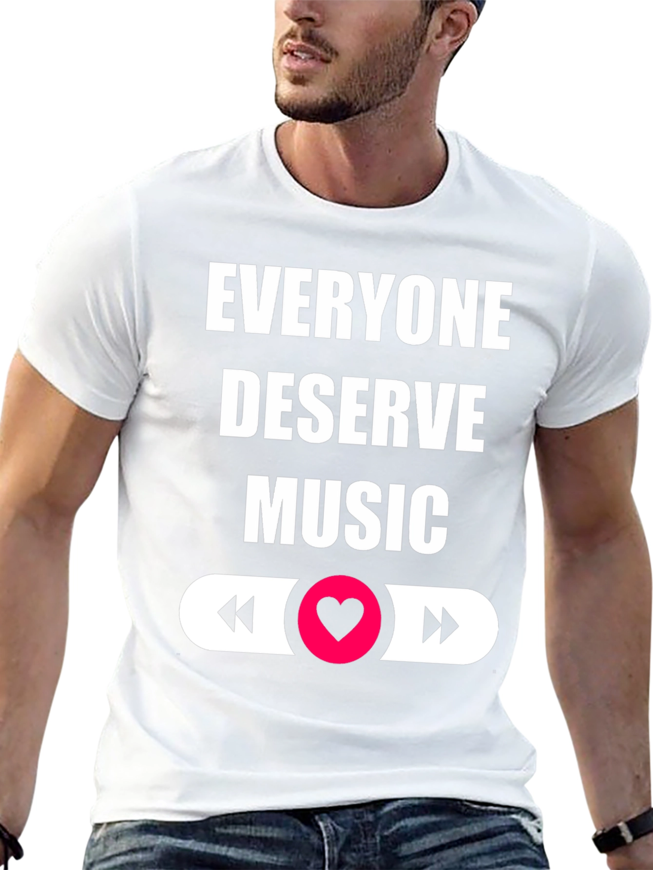 Music Lover T-Shirt - Everyone Deserves Music
